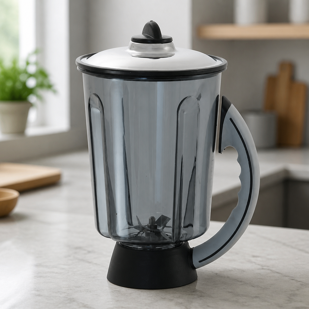 4Ltr Commercial Blender Bowl with Stainless Steel Blade and Lid