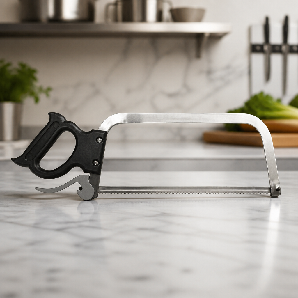 Commercial Stainless Steel Bone Saw 480mm Meat Preparation Tool
