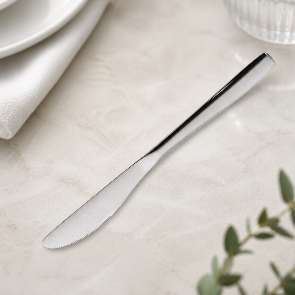 Commercial Dessert Knives Set of 12 Stainless Steel Cutlery