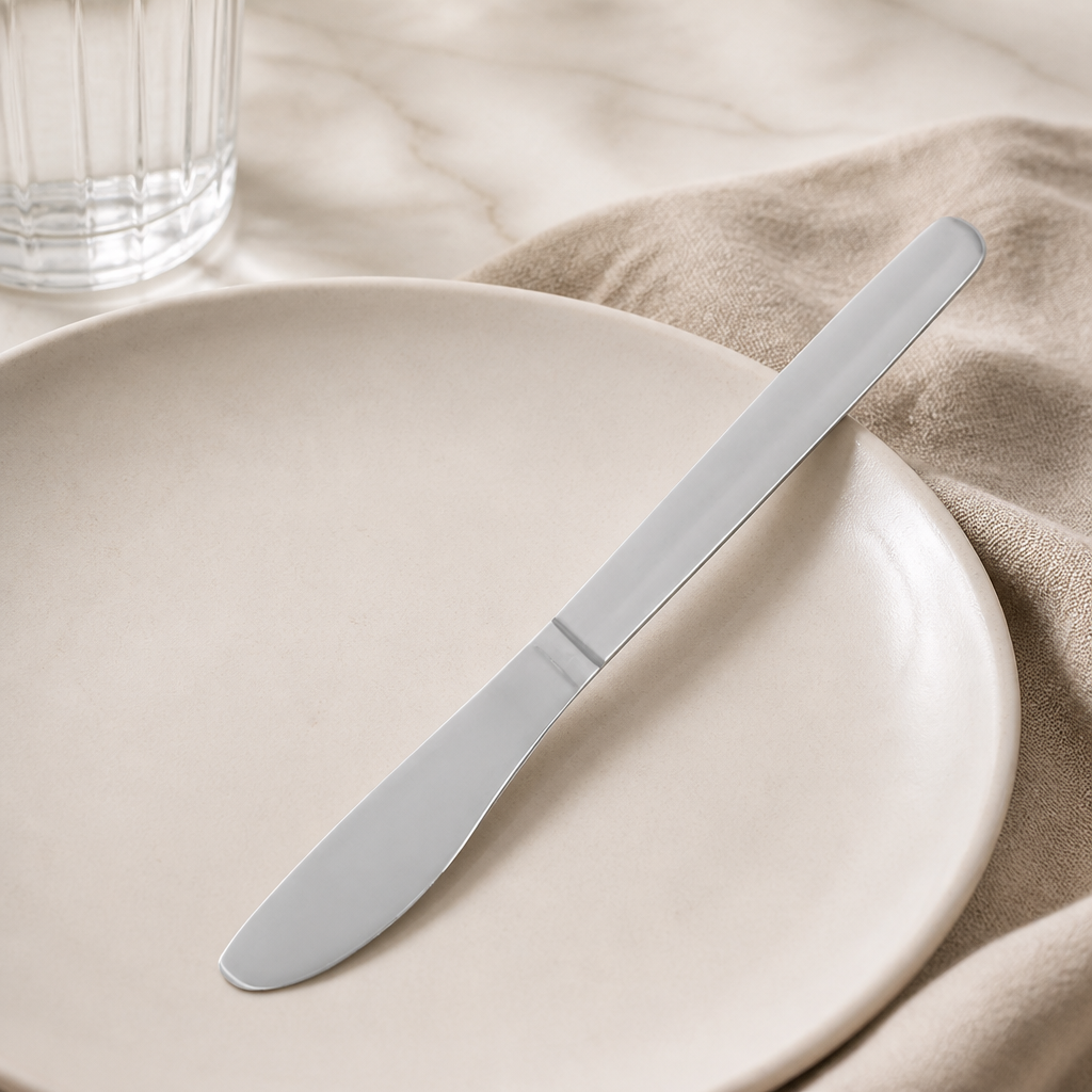 Commercial Table Knives 12 Pack Stainless Steel 213mm Length