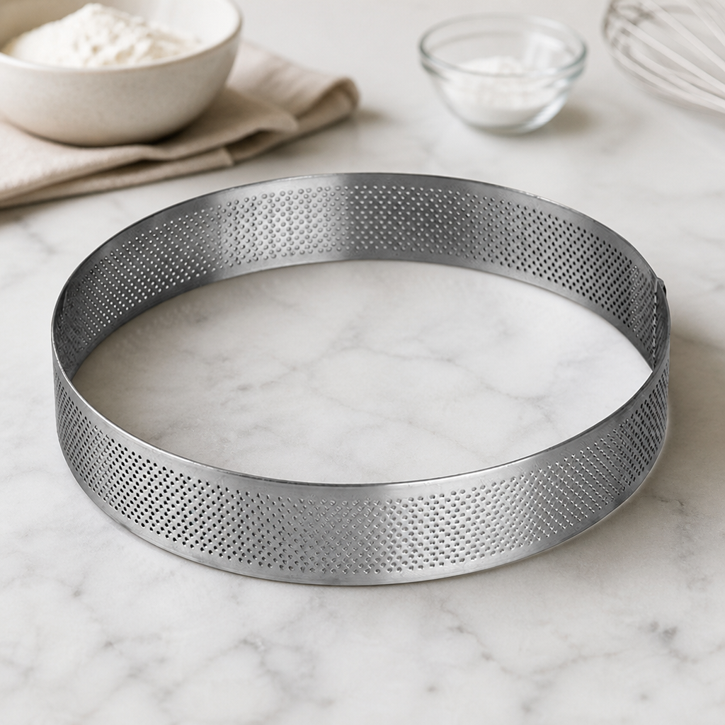 Commercial Round Cake Ring Mould 190x35mm Stainless Steel