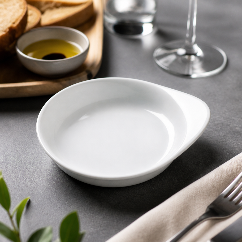 Commercial Round Pie Dishes 145mm 12 Pack Fine China