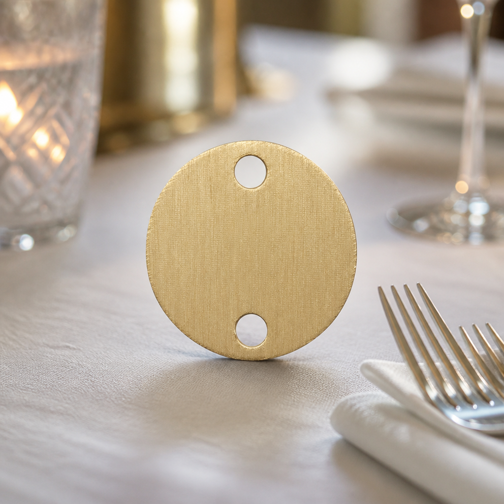 Commercial Table Number Holders Bronze Set 6-10 Durable Design