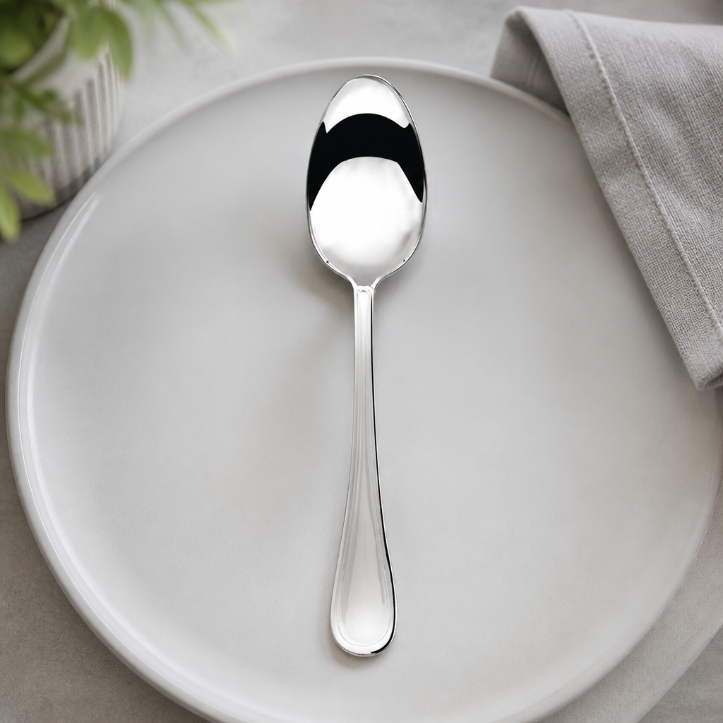 Commercial Dessert Spoon 12 Pack 18/10 Stainless Steel Cutlery