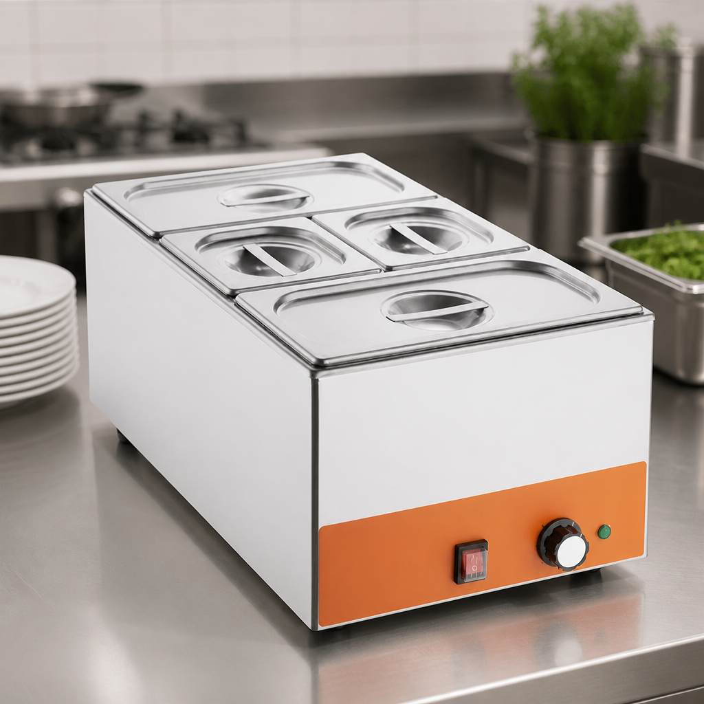 21Ltr Electric Commercial Bain Marie with GN Pans
