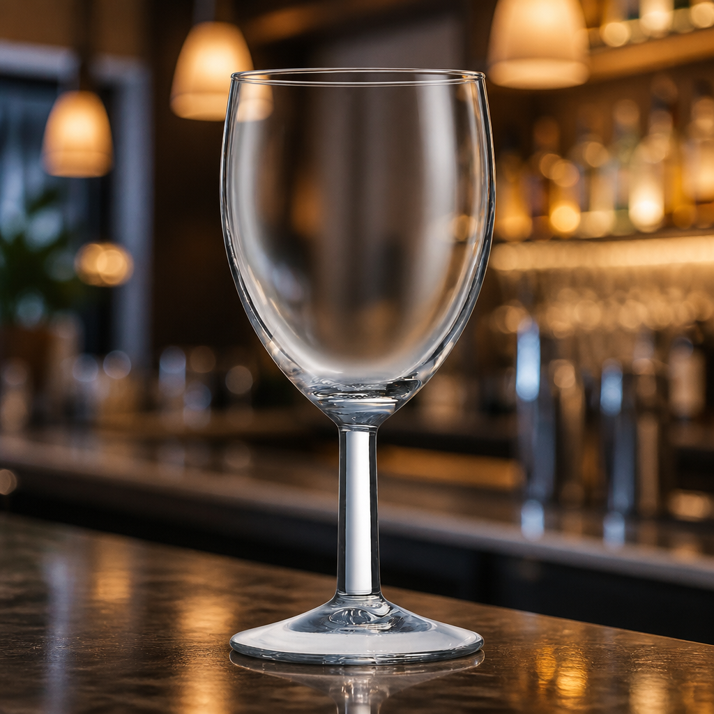 240ml LCE 175ml Wine Glasses Set, Pack of 48 Clear