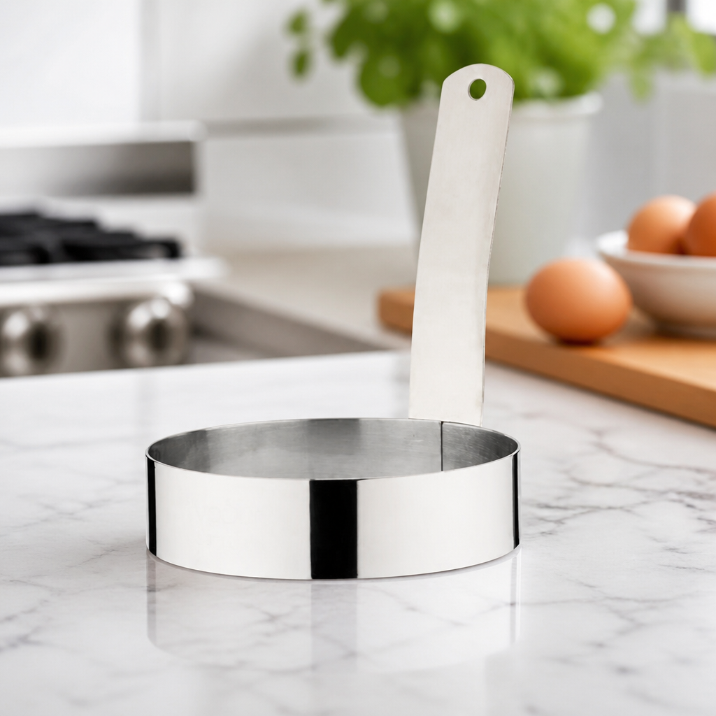 Commercial Stainless Steel Egg Ring 100mm for Kitchens