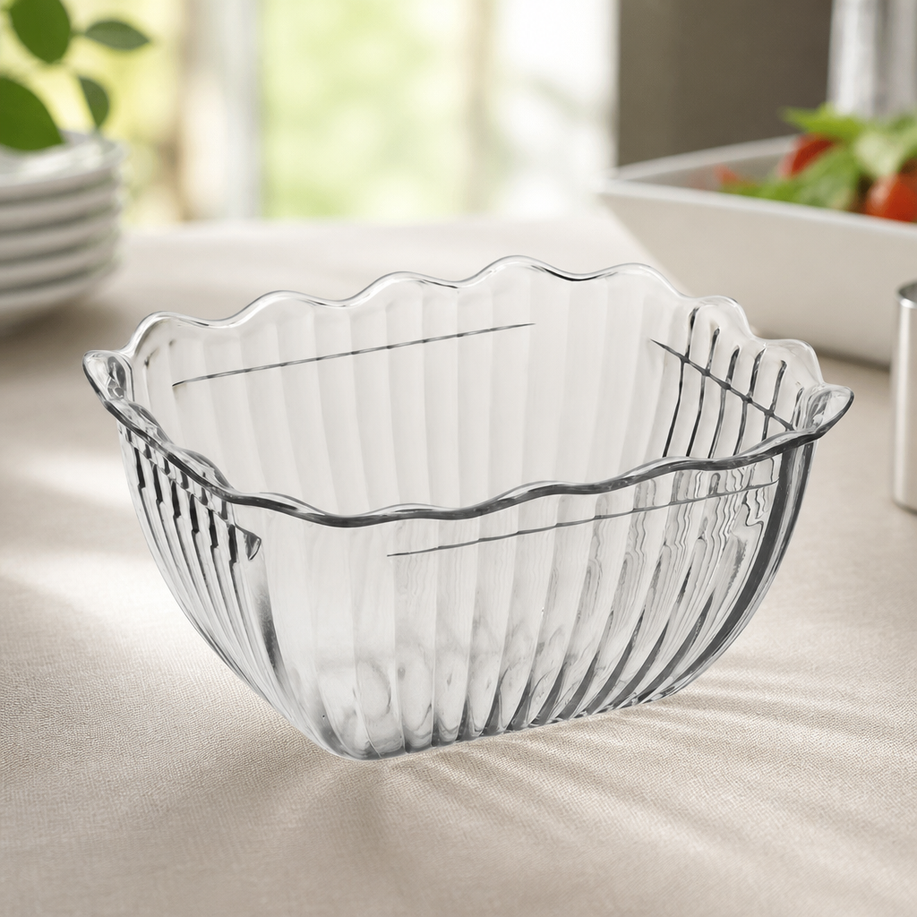 750ml Commercial Clear Salad Crock for Catering Display