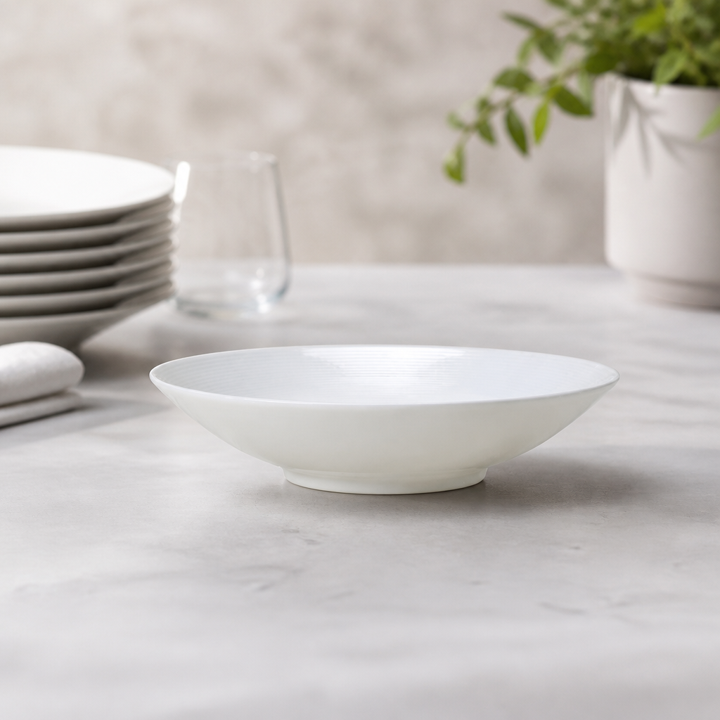 240mm Commercial Spiro Coupe Bowls - 12 Pack Bone China