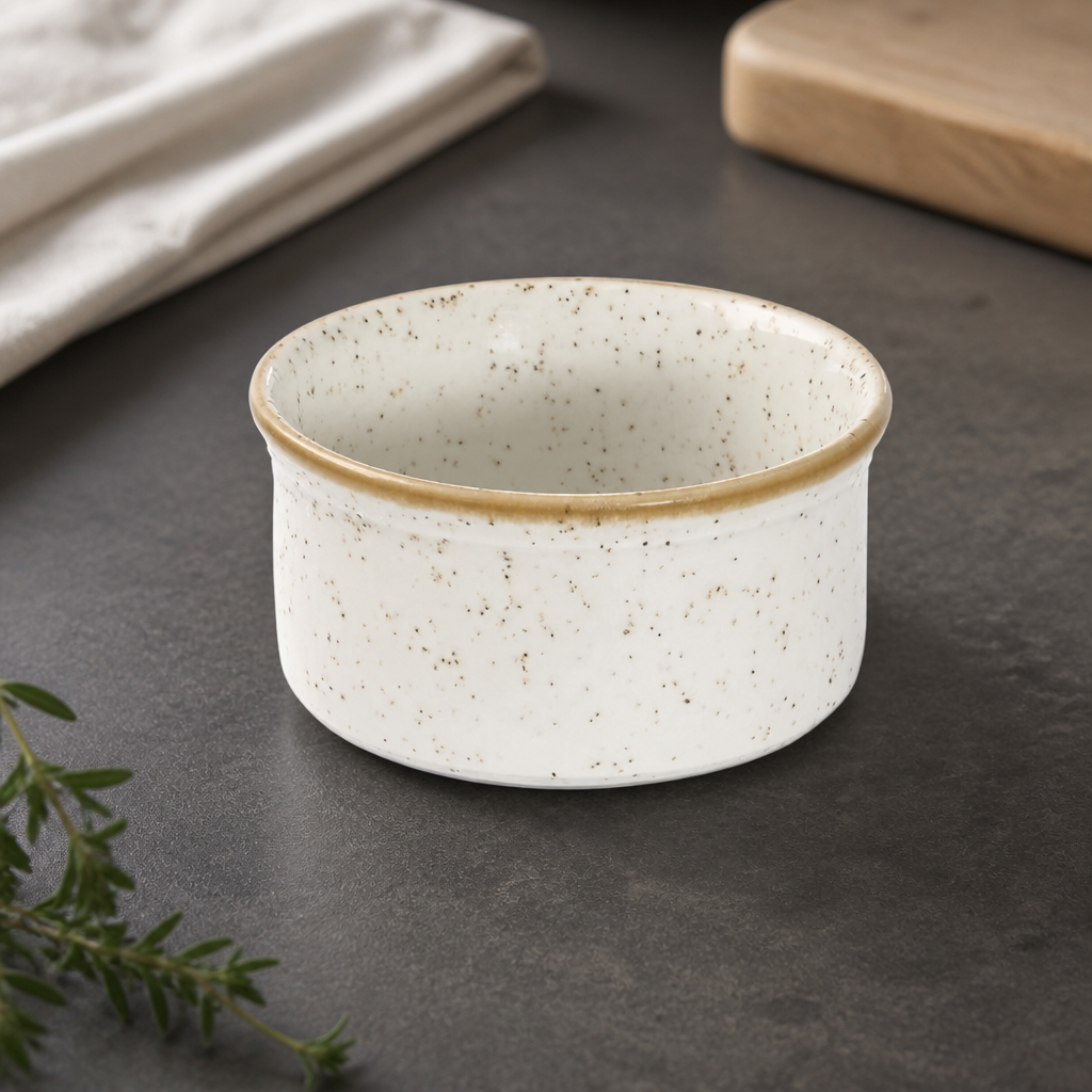 Commercial Ramekins 70mm Set of 24 Speckled Finish