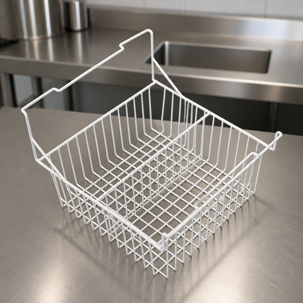 Commercial Display Freezer Basket 332 x 437mm Steel