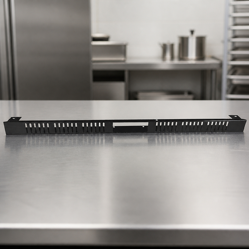 Lower front panel for commercial beer fridge replacement