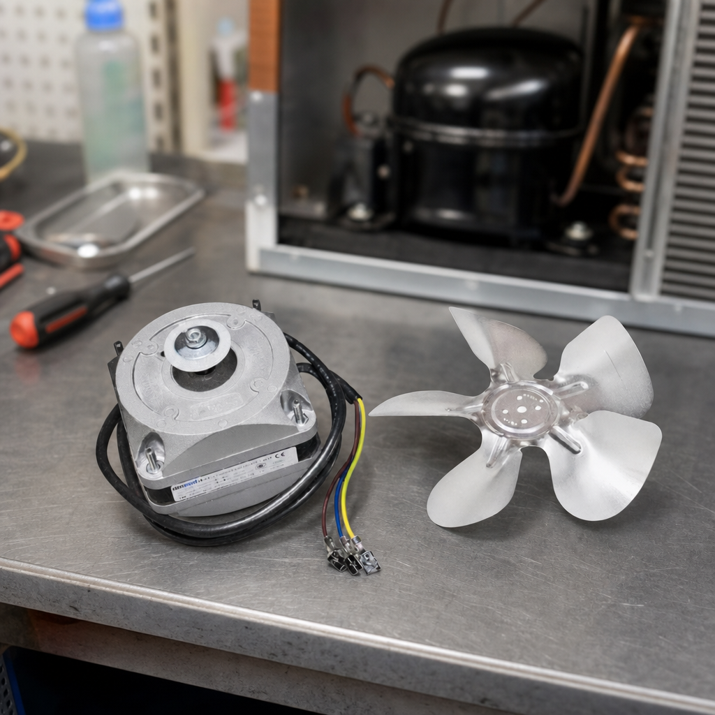Commercial Condenser Fan for Prep Counter Equipment