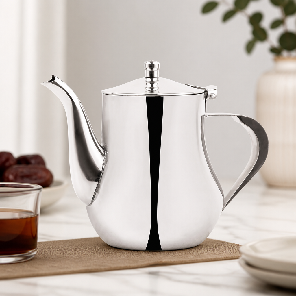 700ml Stainless Steel Commercial Arabian Coffee Pot