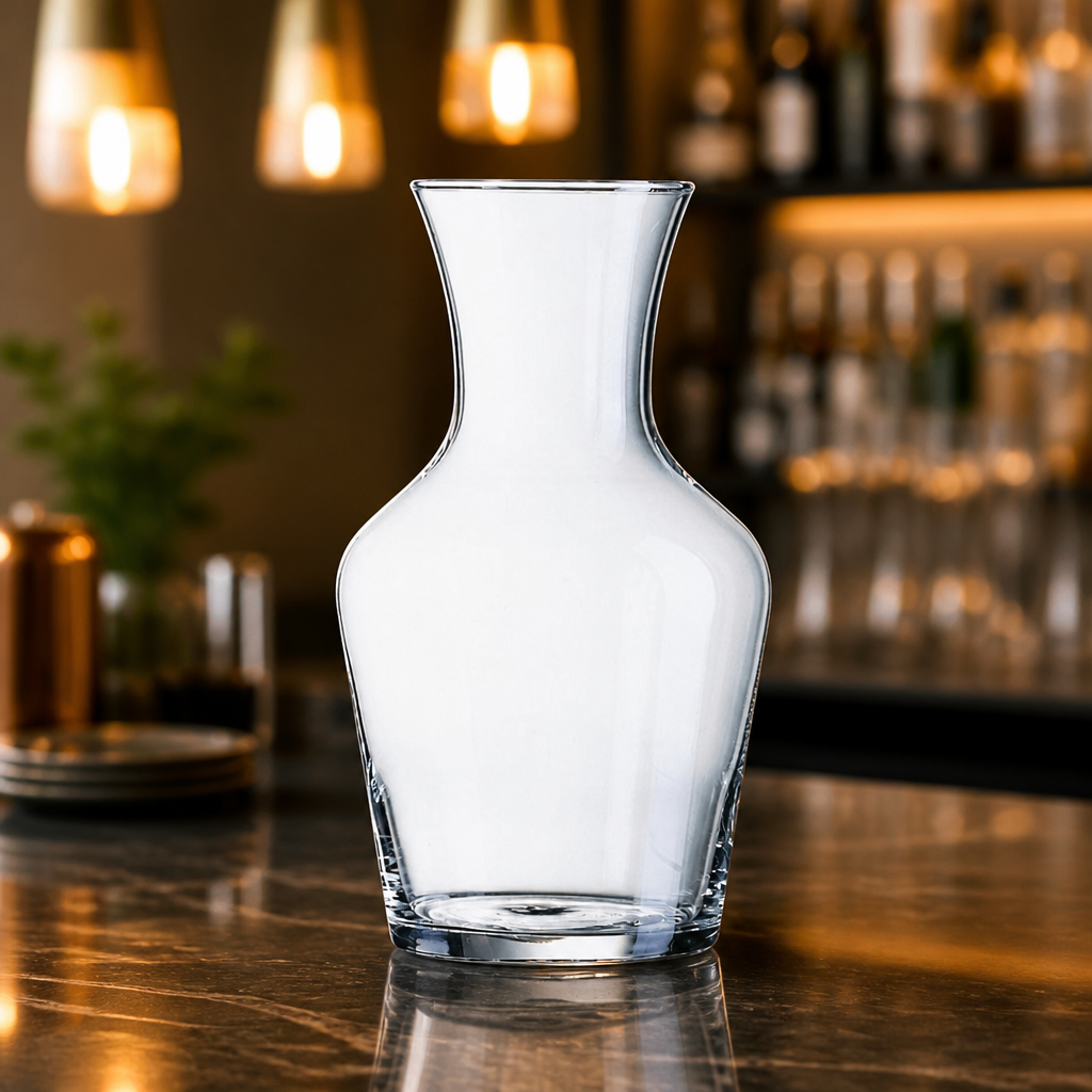 Commercial 1L Glass Carafes and Decanters for Bars and Restaurants