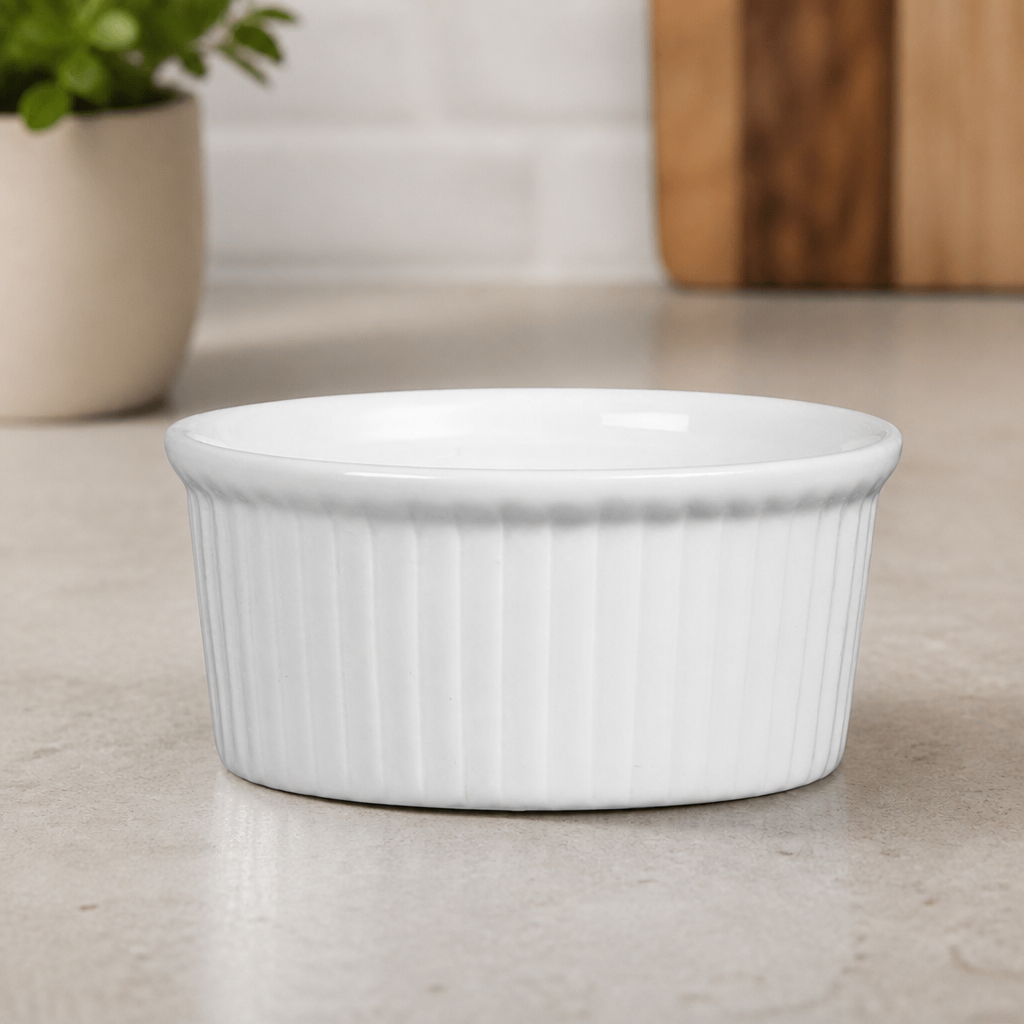 Commercial Ramekins 85mm 115ml Porcelain Crockery 12 Pack