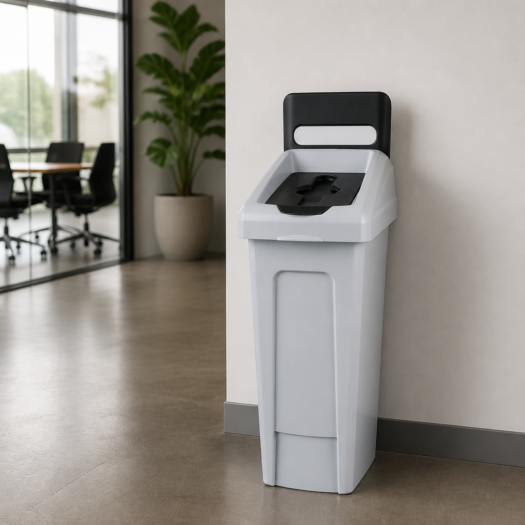 87L Commercial Recycling Bin Design Space-Saving