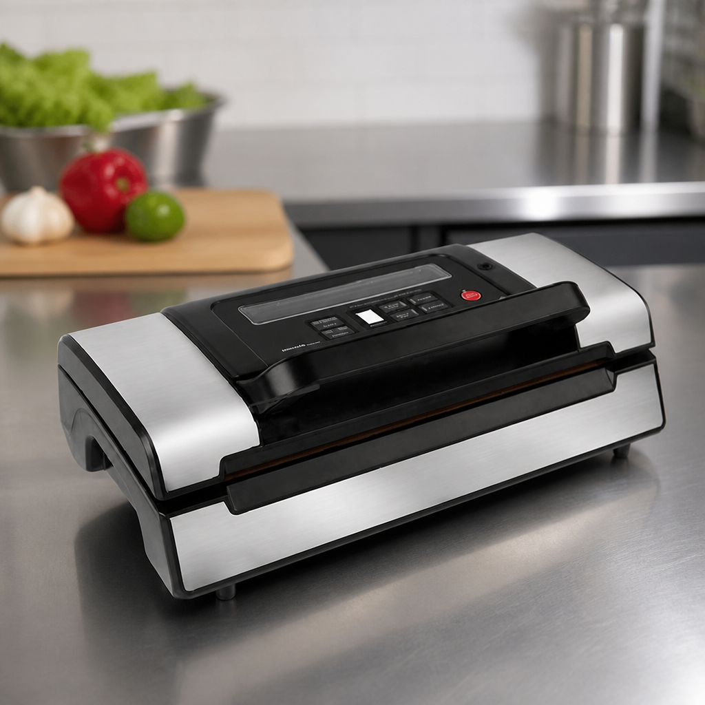 Compact Commercial Vacuum Sealer 300mm Width 100W