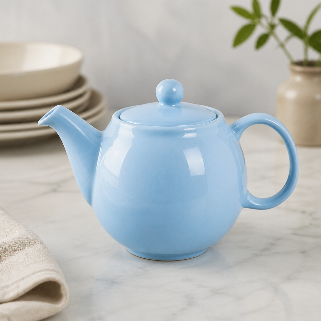 Commercial Teapots 450ml Stoneware Set of 2 for Catering