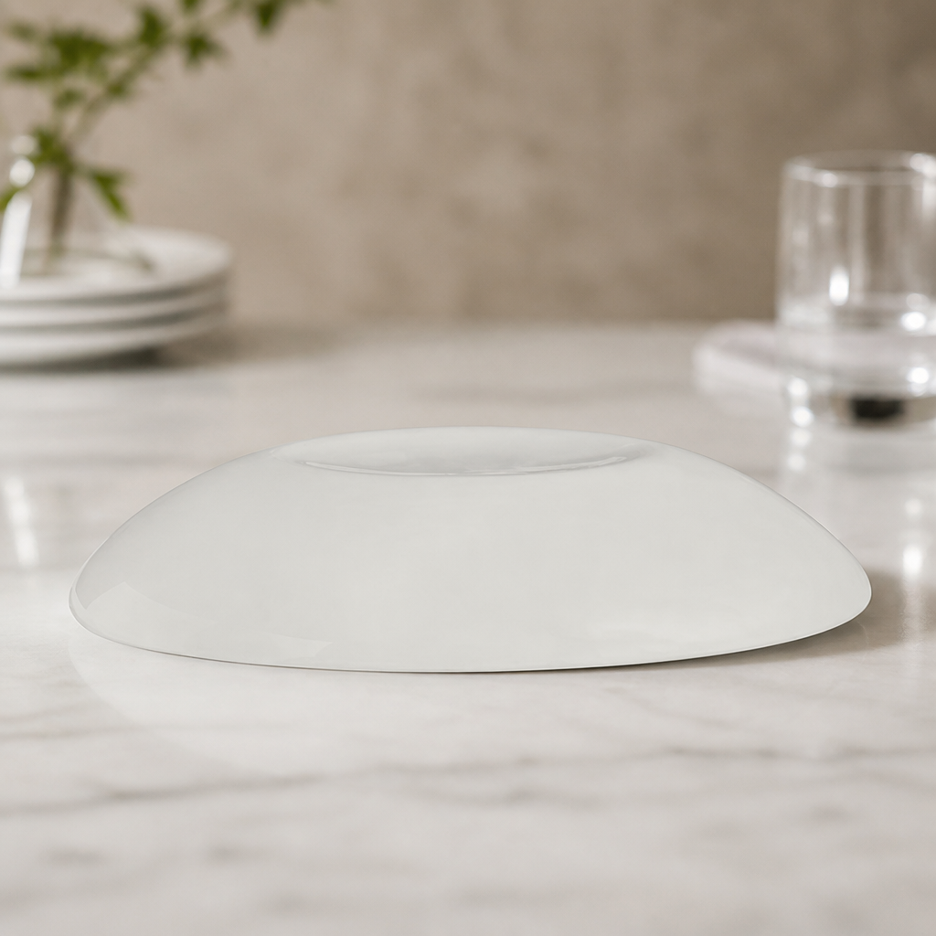210mm Commercial Bowl Lids for Food Presentation - 12 Pack