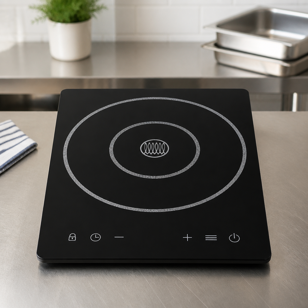 Commercial Induction Hob Ceramic Glass Replacement 335mm x 415mm