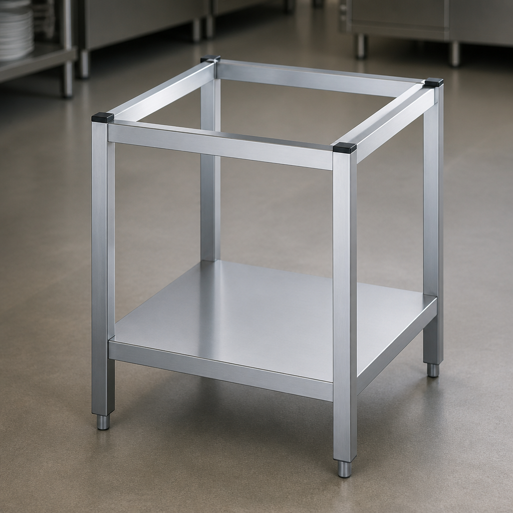 Commercial Stainless Steel Stand for Countertop Units 750mm