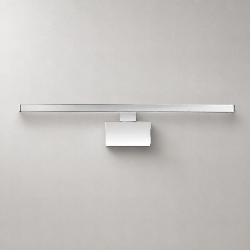 Chrome Wall Light 500mm Versatile Indoor Mounting Solution