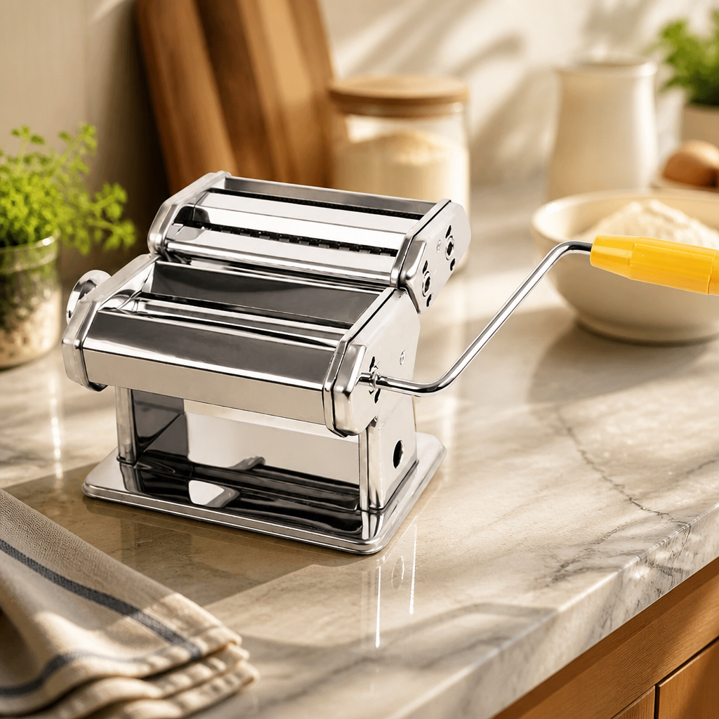 Compact Commercial Pasta Machine for Fresh Pasta Making