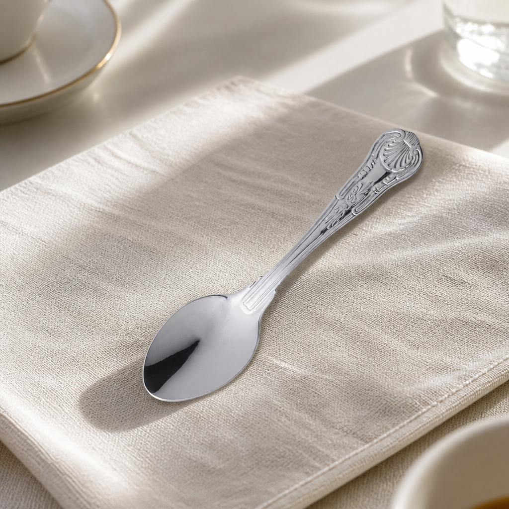 Commercial Kings Coffee Spoon 112mm Stainless Steel 12 Pack