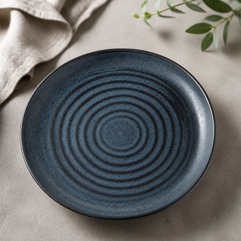 Commercial 232mm Artisan Plates - 12 Pack Rustic Dinnerware