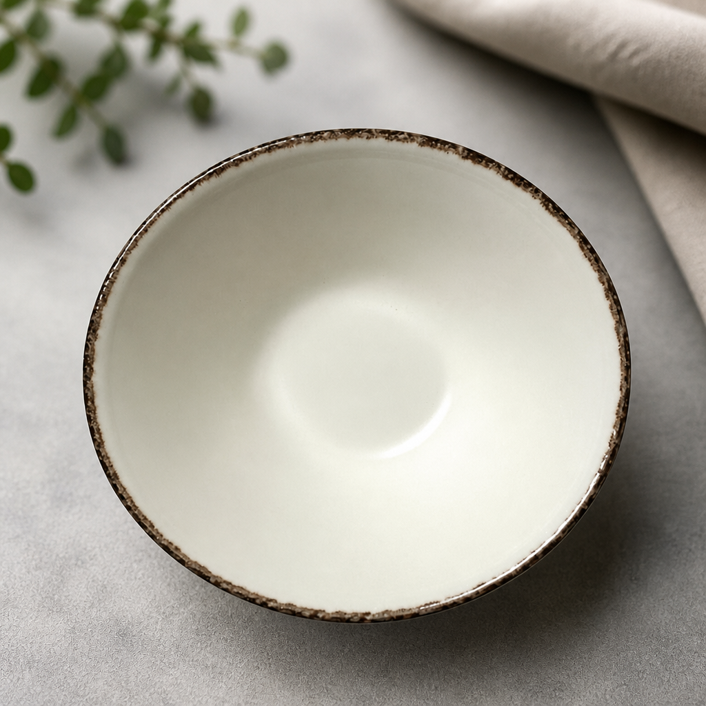 Commercial Charcoal Dapple Bowls 165mm - 24 Pack