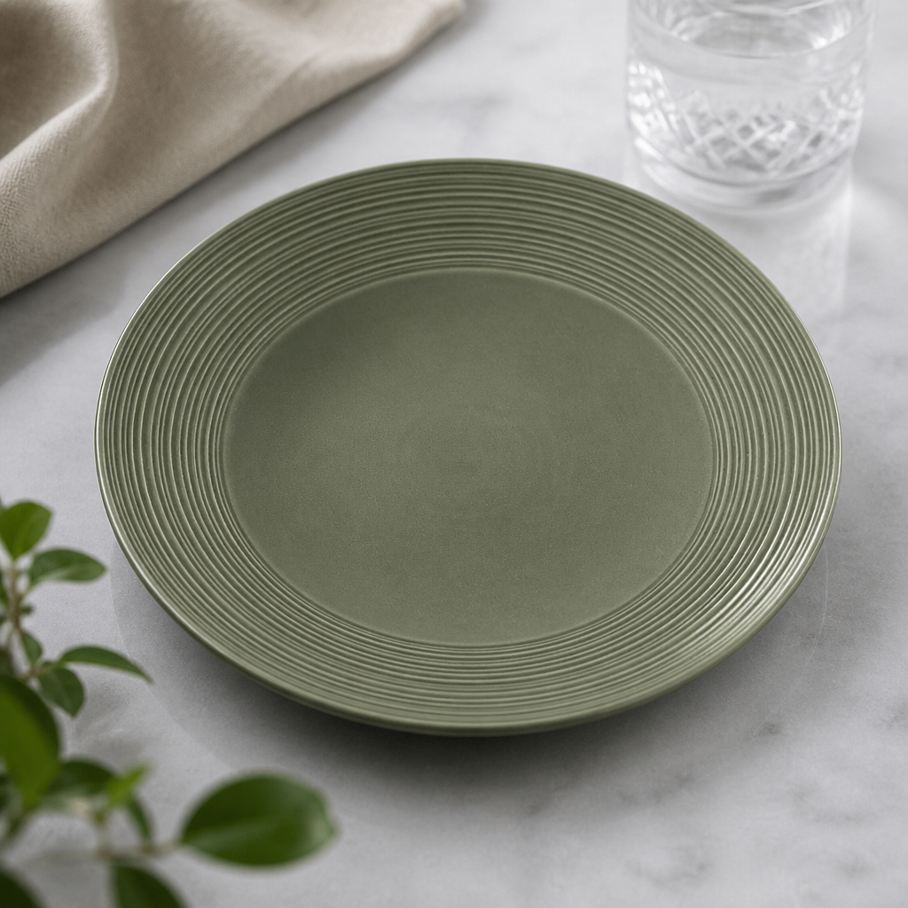 Commercial Coupe Plates 230mm Pack of 12 Durable Porcelain