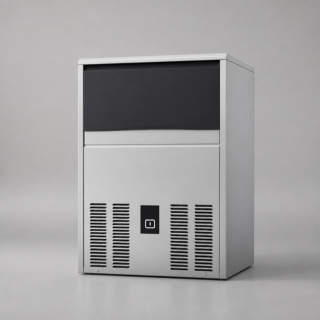 Commercial Ice Machine 46kg Capacity with Touch Control