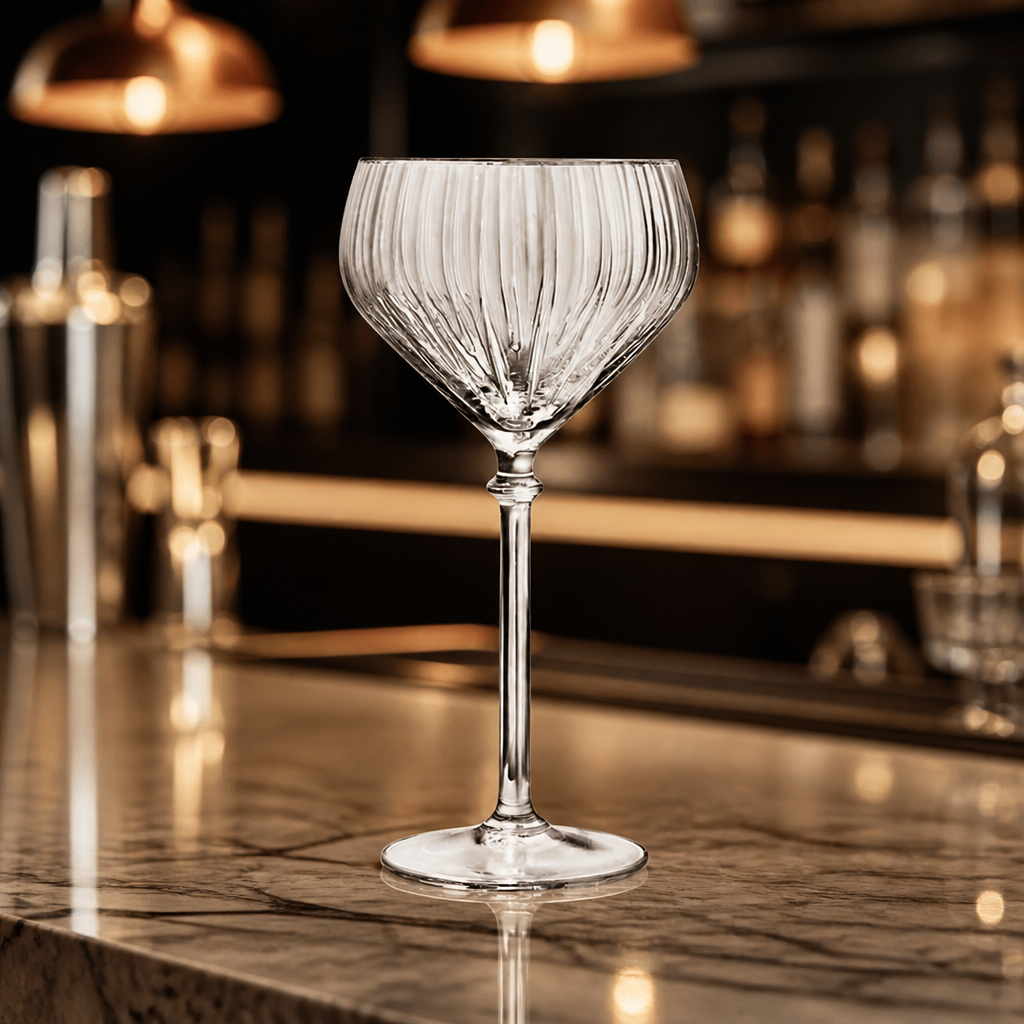 Commercial Coupe Glasses 320ml Vintage Style Set of 6