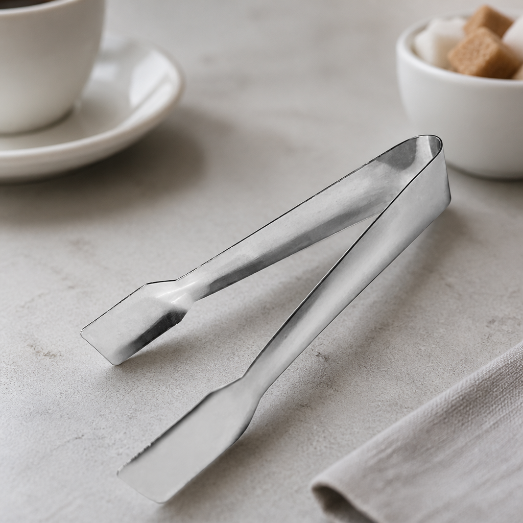 Commercial Stainless Steel Sugar Tongs 105mm for Catering