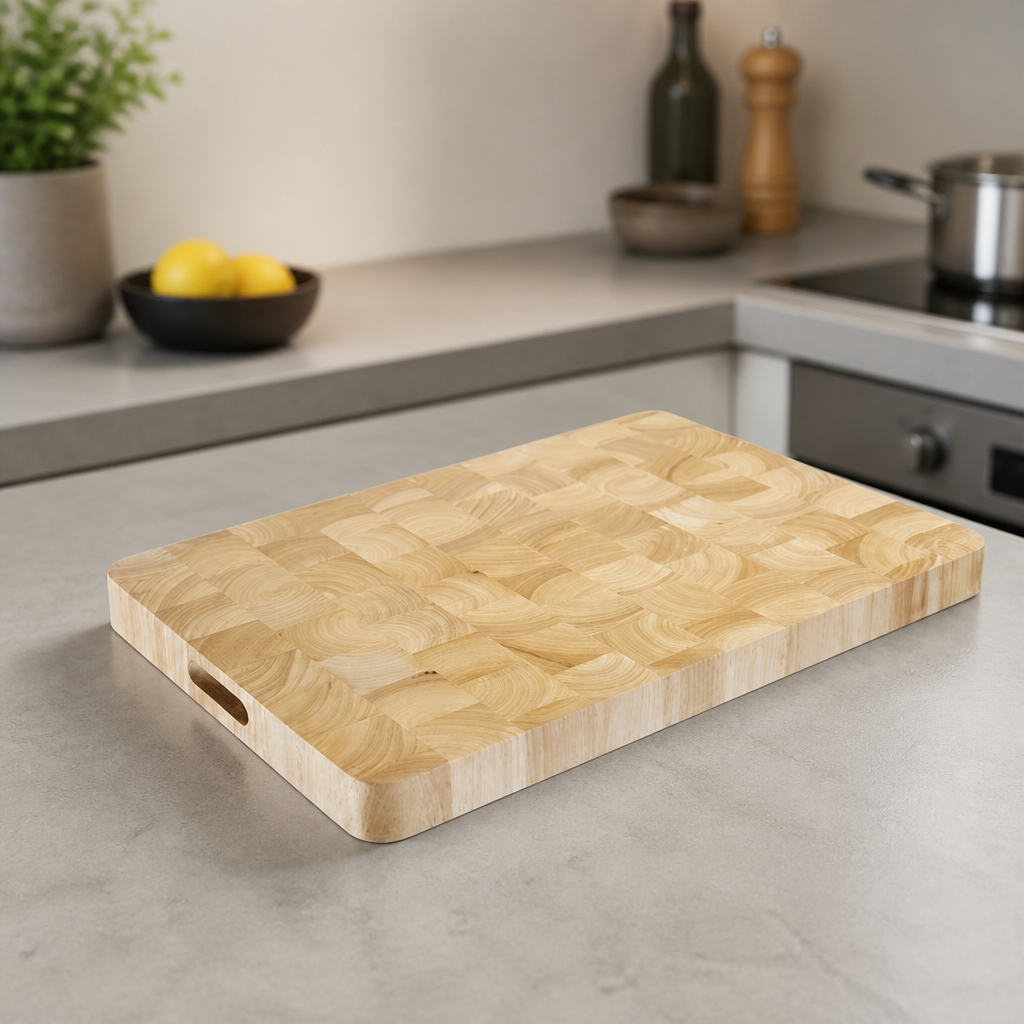 Large Commercial Wooden Chopping Board 610x455mm