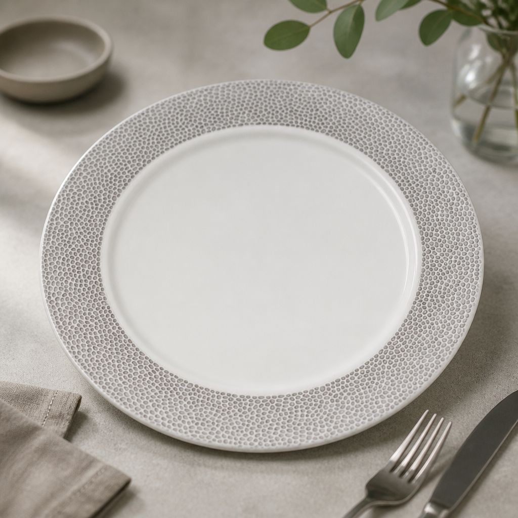 Commercial Presentation Plates 305mm Shale Grey 12 Pack