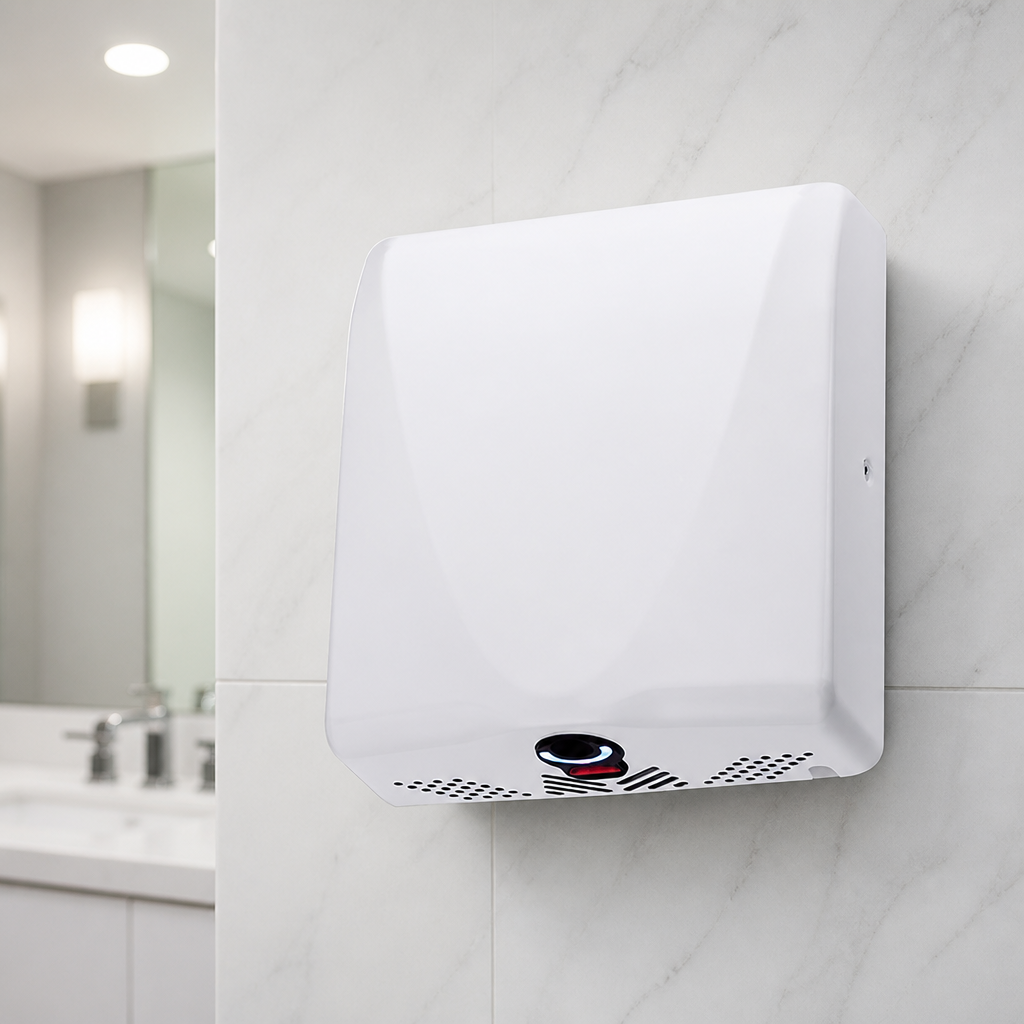Commercial Hand Dryer with HEPA Filter and LED Light