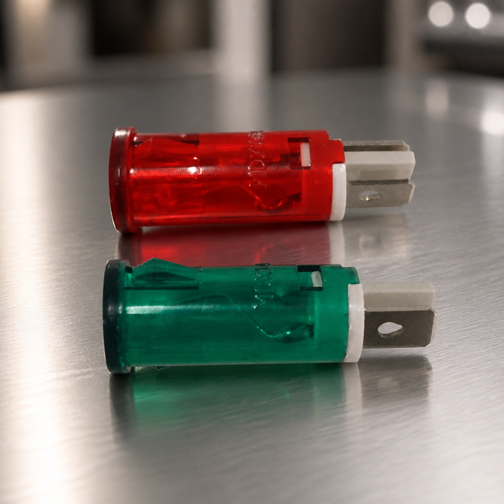 Commercial Fryer Indicator Light Green Red Replacement Part