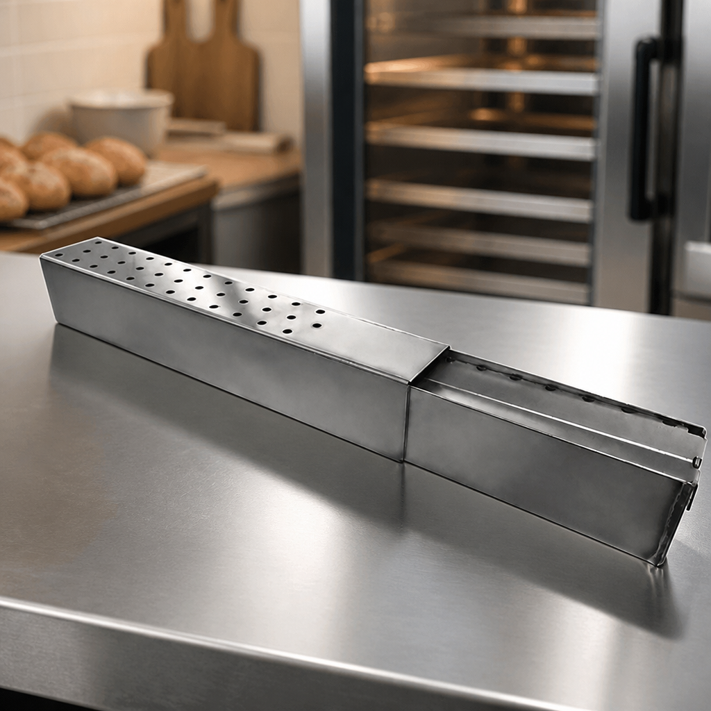 Commercial Steam Troughs for Mini Deck Ovens - 3 Pack