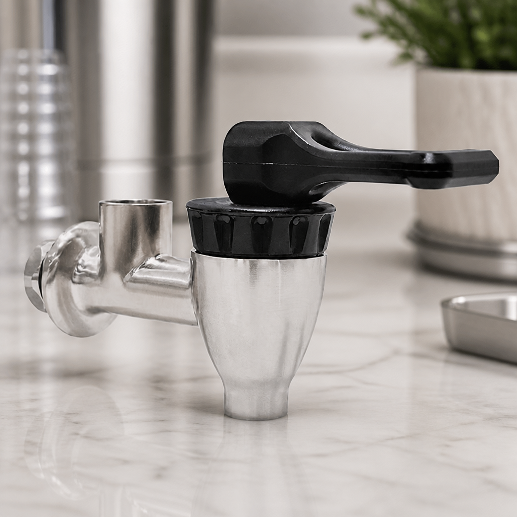 Commercial Stainless Steel Tap for Water Boilers 36mm High