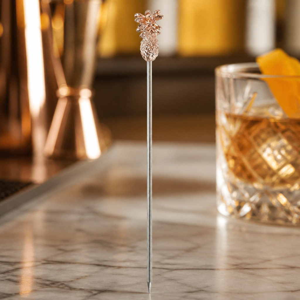 Commercial Copper Plated Garnish Picks 10 Pack