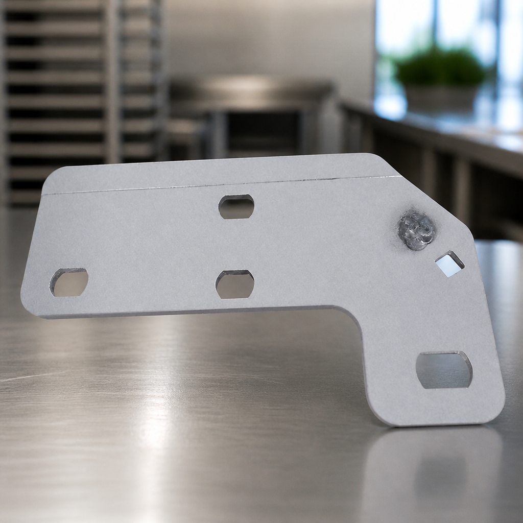 Counter Freezer Replacement Lower Hinge Left 163mm Metal Part