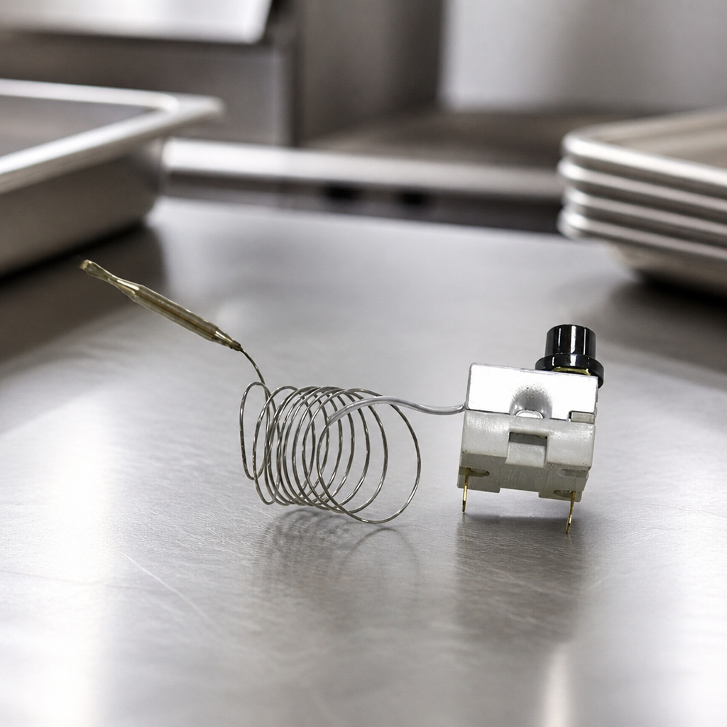 Commercial Griddle Hi-Limit Replacement Part 49x80mm