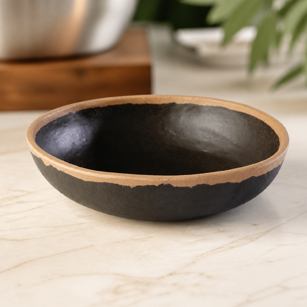 Commercial Low Bowl 165mm Brown for Catering and Events