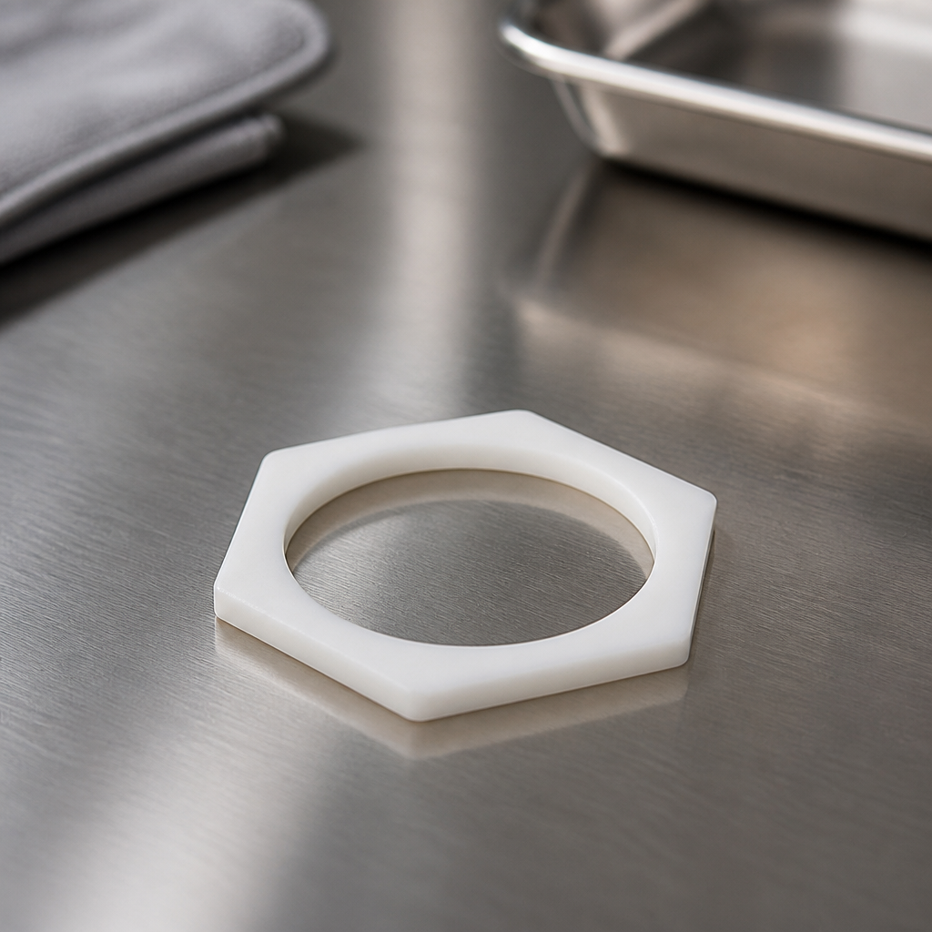 Commercial Hexagonal Ring for Food Merchandiser 31mm