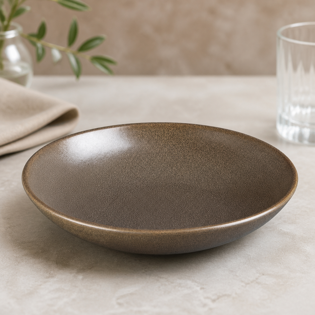 Commercial Vitrified Porcelain Low Coupe Bowls 230mm 4 Pack