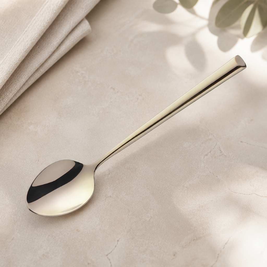Champagne Medium Teaspoons Set of 12 - Commercial Cutlery