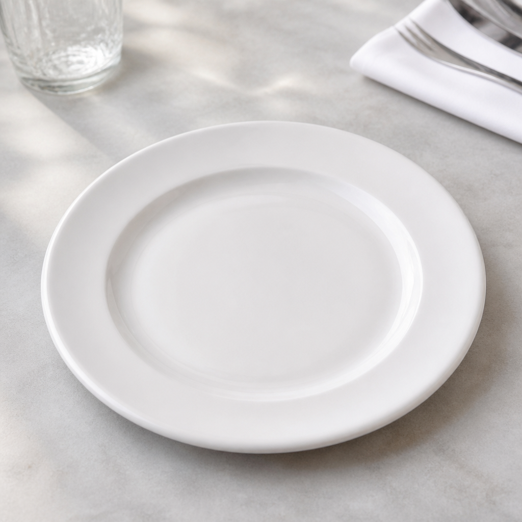 Commercial Porcelain Plates 270mm - 24 Pack