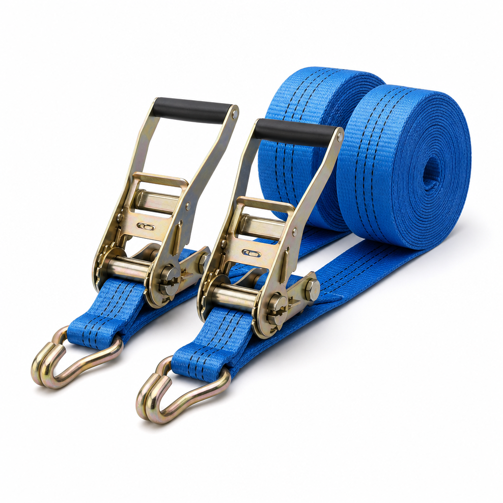 9m Ratchet Tie Down Straps with 1000–2500kg Lashing Capacity